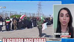 Mahsa Sheykhi cuenta cómo está la situación en Irán tras la "tregua débil" y Echenique se refiere a Trump