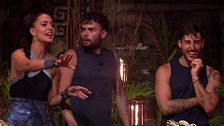 Darío y Borja entran en la palapa y se reencuentran con los supervivientes: ¿en qué playa vivirá cada uno?