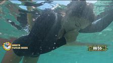 Los concursantes de 'Playa victoria' se enfrentan a la apnea en grupo