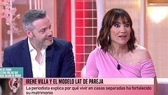 Irene Villa y David Serrato explican cómo se organizan siendo una pareja LAT: "Él vive en Soria, yo en Madrid"