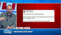 Risto Mejide, ante las palabras de apoyo de Sánchez al Papa León XIV: "¿No le dice que se ha intentado blindar el aborto en la Constitución?" 