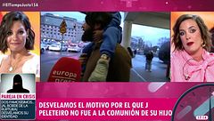 Leticia Requejo desvela por qué Jota Peleteiro no fue a la comunión de su hijo en común con Jessica Bueno