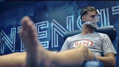 Javi Puado, capitán del Espanyol, habla sobre la máquina que "frena el envejecimiento" y si cree en su efectividad: Así la utiliza en su rehabilitación
