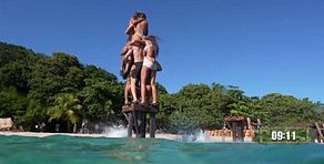 'Playa Derrota' se enfrenta al juego de recompensa para conseguir churros con chocolate