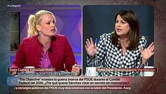 Ketty Garat reprende a Zaida Cantera tras negar que hubiese un intento de pucherazo en el Comité Federal del PSOE de 2016: "No estabas allí"