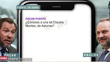 Los whatsapps de Óscar Puente y Ábalos en sobre Miss Asturias: "Me está pidiendo trabajo y dice que es tu mano derecha"