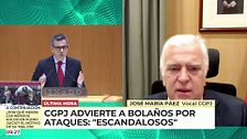 El vocal del CGPD advierte a Bolaños por sus ataques en el Congreso y los define como "escandalosos"