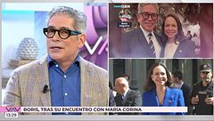 Boris, sobre su encuentro con María Corina: "Me puse a llorar"