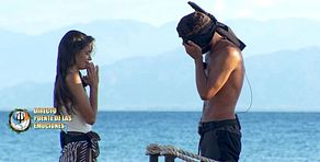 Jaime Astrain y Lidia Torrent emocionan con su reencuentro en 'El puente de las emociones': "No he sabido demostrarle lo que me importa"