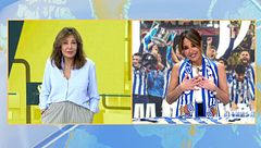 El 'pique' futbolero de Ana Terradillos y Ana Rosa tras la victoria de La Real: "Ganar por penaltis, es como echar la primitiva"