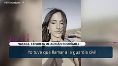 La expareja de Adrián Rodríguez cuenta el altercado que tuvo con el actor antes de su detención: "Tuve que llamar a la guardia civil"