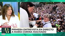 La emoción de Ana Rosa por la entrevista a María Corina Machado: "Se ha convertido en un símbolo mundial devalentía y libertad"
