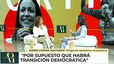 María Corina Machado confía en una transición democrática en Venezuela