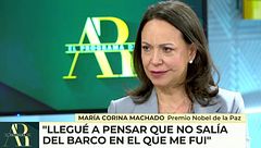 María Corina Machado cuenta cómo fue su complicada salida de Venezuela en un barco