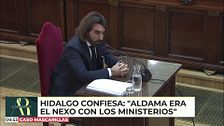 Javier Hidalgo señala a Aldama como "el nexo entre ministerios"