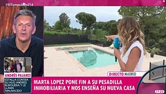 Marta López enseña su espectacular casa nueva con jardín a doble altura y piscina