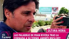 Primeras declaraciones de Fran Rivera tras la cornada sufrida por su yerno, Andrés Roca Rey