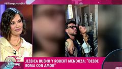 Jessica Bueno habla de Robert Mendoza y su viaje a Roma