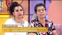 Amparo busca sin descanso a sus dos nietas, que fueron entregadas en adopción, tras 18 años sin verlas: "La esperanza no la pierdo"