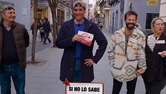 La peculiar respuesta de un viandante de ‘Lo sabe, no lo sabe’ provoca un ataque de risa a los concursantes y a Xuso Jones
