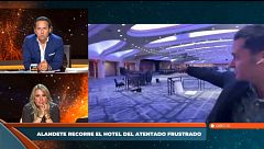 Alandete hace un recorrido por el hotel Hilton para desmontar las conspiraciones sobre el atentado frustrado contra Trump: "Podría haberle dado fácilmente"