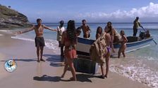 Un despiste de los concursantes de 'Playa Derrota' y 'Playa Victoria' provoca un fallo en la mudanza