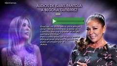 Los inesperados audios de Begoña Gutiérrez que muestran a una Isabel Pantoja nunca antes conocida