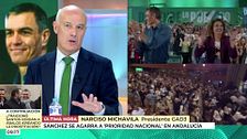 Presidente de GAD3, sobre el resultado electoral de Andalucía: "El PSOE no puede bajar más, está en el subsótano"