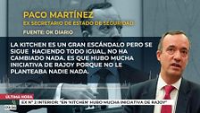 Exsecretario de estado de seguridad, sobre el 'Caso Kitchen': "Hubo mucha iniciativa de Rajoy"