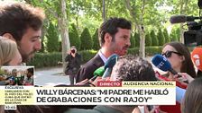 Willy Bárcenas declara por la 'Kitchen': "Mi padre me habló de grabaciones con Rajoy"