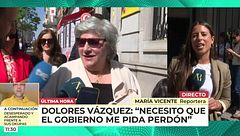 Dolores Vázquez, ante la medalla que le otorga el Gobierno: "Necesito que me pida perdón"