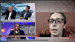Nacho Abad interviene al ver estallar a Pablo Fernández por la reacción de una vecina canaria ante la llegada del barco con hantavirus