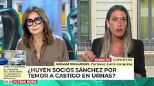 Ana Rosa Quintana bromea con la "conciencia en castellano" de Miriam Nogueras