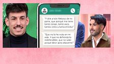 Luitingo lanza un mensaje directo a Iván Reboso, colaborador de 'Fiesta', y este responde: "No te creo. Eres un falsa apariencia"