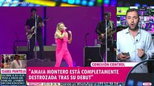El entorno de Amaia Montero explica que está "devastada" por las críticas tras su regreso a los escenarios con La Oreja de Van Gogh