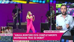 El entorno de Amaia Montero explica que está "devastada" por las críticas tras su regreso a los escenarios con La Oreja de Van Gogh