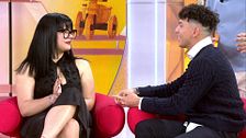 Josué se la juega y le hace una increíble confesión de amor a Fernanda: "Sé que quizás sea un poco precipitado"