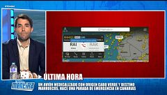 La Secretaría de Estado de Comunicación aclara el aterrizaje de emergencia en Gran Canaria de un avión con dos casos de hantavirus: "Es cierto"