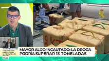 Incautado el mayor alijo de cocaína de la historia en alta mar: la droga podría superar las 13 toneladas