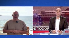 Un avión con el médico infectado por Hantavirus en el crucero acaba de despegar de Cabo Verde