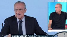 Manu Carreño analiza la polémica rueda de prensa de Florentino Pérez: "Mediáticamente fue un espectáculo surrealista"