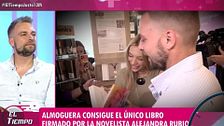 José María Almoguera se reencuentra con Alejandra Rubio en la presentación de su libro: "Me ha sorprendido"