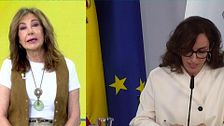 Ana Rosa Quintana: "Solo con escuchar a la ministra de Sanidad te dan ganas de salir corriendo a por papel higiénico"