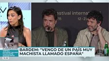 Patricia Pardo, sobre el comentario de Bardem en el Festival de Cannes: “Decir que hemos normalizado la violencia machista en España es mentira”