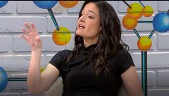 Con Inés Moreno Sánchez