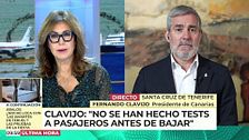 Clavijo, de la gestión del hantavirus: "No se han hecho los test antígenos y PCRs antes de bajar del barco”