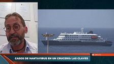 Cómo se podría eliminar el hantavirus del barco infectado, según un experto: "Los sistemas de ventilación no están limpios sabiendo que hay casos"