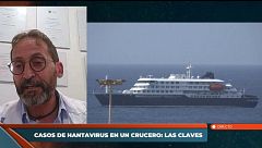 Cómo se podría eliminar el hantavirus del barco infectado, según un experto: "Los sistemas de ventilación no están limpios sabiendo que hay casos"