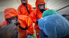 La cobertura en exclusiva de Informativos Telecinco de la operación de traslado desde el crucero MV Hondius