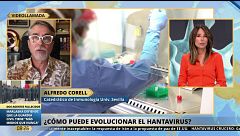 Catedrático de Inmunología, sobre el hantavirus: "Lo preocupante sería que haya un contacto con alguien de fuera del barco"